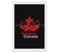 Canadian Canada Hockey Diamond 5D Painting Kits for Adult Beginners Square Full Drill DIY Wall Art Craft Decor Gift 8"x12"