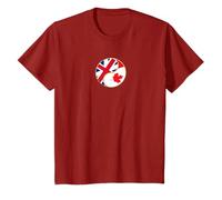 Canadian England Flag Britain Canada Uk British Canadian T-Shirt