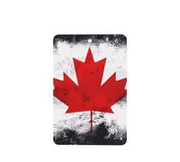 Canadian flag Car air freshener, 4-pack, suitable for passenger compartments, trucks, and SUVs.