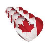 Canadian flag Car Air Freshener Cards for Women Men 4 Pack Cute Car Accessories Long Lasting Scent Car Diffuser Hanging Auto Aromatherapy Tablets Car Fresheners Gifts