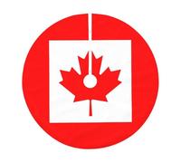 Canadian flag Christmas tree dresses, decorations, holiday parties, Christmas tree dresses in various sizes