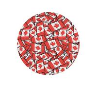 Canadian Flag Colorful Refrigerator Magnet â€“ Cute And Funny Kitchen Decor, Unique Magnetic Decoration, Soft Magnetic Refrigerator Magnet