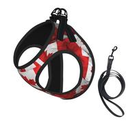 Canadian Flag Compact Pet Suspender Vest-The Perfect Small Pet For A Comfortable Walk