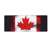 Canadian Flag Keyboard pad, Non-Slip, Suitable for Office and Home, 80 x 30 cm.