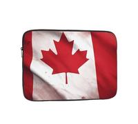 Canadian Flag Laptop Case 17 inch, Shockproof Protective Computer Sleeve Cover Water Resistant Laptop Bag Carrying Tablet Cover Briefcase Handbags Gifts for Men Women
