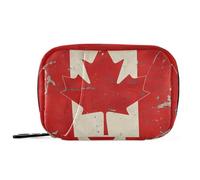 Canadian Flag Medicine Bags with Detachable Compartments Attachable Day Pill Organizer