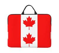 Canadian Flag Print Laptop Case Sleeve Notebook Protector Bag For School And Office Travel Business