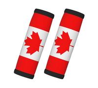 Canadian flag Print Luggage Handle Wrap,Soft Handle Grips Covers,Travel Bag Handle Cover,2Pcs