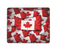 (Canadian Flag) Printed Mousepad 8.3 x 10.3 in, Waterproof Non-Slip Mouse-Pad Rubber Base for Laptop Desktop Mat for Home Office Desk Decor