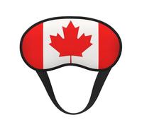 Canadian Flag Sleep Mask 100% Light Blocking Eye Mask for Sleeping, Sleep Mask for Unisex for Travel/Nap