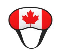 Canadian Flag Sleep Mask 100% Light Blocking Eye Mask for Sleeping, Sleep Mask for Unisex for Travel/Nap