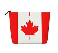 Canadian Flag Waterproof Large Capacity with Zipper Travel Business Trip Home Multifunctional Makeup Bag Storage Bag Coin Purse