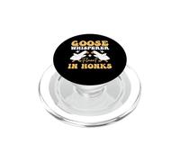 Canadian Goose Whisperer Funny Cute Bird Hunter Gift Animal PopSockets PopGrip for MagSafe