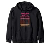 Canadian Guy Men and Boys with Canadian Roots Zip Hoodie