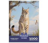 Canadian Lberian 1000 Piece Puzzle Games for Adults Perfect for Relaxation Jigsaw Puzzle Animal Home Decoration for The Whole Family 38x26cm/1000pcs