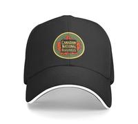 Canadian National Railways Classic Logo Baseball Cap Sunscreen Kids Hat Hats for The Sun Men
