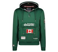 Canadian Peak Galapagos Men - Sweat Homme Capuche Poche Kangourou - Vêtement Sweatshirt Hoody Chaud Manches Longues - Pull Hommes Printemps Ete Automne Hiver (Vert Sapin 3XL)
