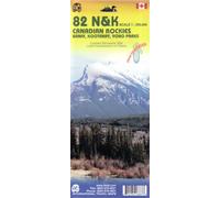 Canadian Rockies / Banff / Kootenay / Yoho Parks (International Travel Map)