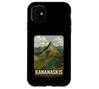 Canadian Rockies Kananaskis Smutwood Mountain Vintage Art Case for iPhone 11