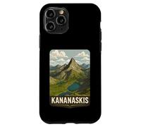 Canadian Rockies Kananaskis Smutwood Mountain Vintage Art Case for iPhone 11 Pro