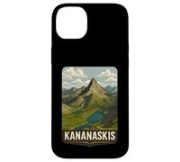 Canadian Rockies Kananaskis Smutwood Mountain Vintage Art Case for iPhone 14 Plus