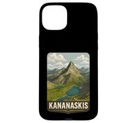 Canadian Rockies Kananaskis Smutwood Mountain Vintage Art Case for iPhone 15 Plus