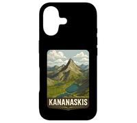 Canadian Rockies Kananaskis Smutwood Mountain Vintage Art Case for iPhone 17
