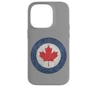 Canadian Roundel Emblem in grungy style Case for iPhone 14 Pro
