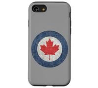 Canadian Roundel Emblem in grungy style Case for iPhone SE (2020) / 7/8