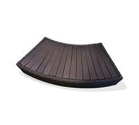 Canadian Spa Company Black Rattan Round Steps (D)57Cm (H)2Cm