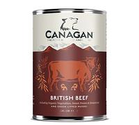 Canagan 6 x 400g British Braised Beef Wet Dog Dood