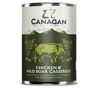 Canagan Chicken & Wild Boar Casserole Grain Free Tinned Dog Food - Size: 400g