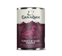 CANAGAN GRAIN FREE TURKEY & DUCK DINNER FOR ADULT DOGS ( 6TINS ) SOLD BY PETS AND PASTIMES LTD