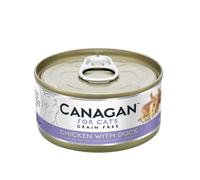 Canagan Grain Free Chicken with Duck Cat Food Mini Tin - Size: 75g