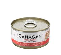 Canagan Grain Free Chicken with Prawns Cat Food Mini Tin - Size: 75g