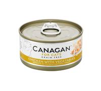 Canagan Grain Free Chicken with Vegetables Cat Food Mini Tin - Size: 75g