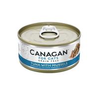 Canagan Grain Free Tuna with Mussels Cat Food Mini Tin - Size: 75g