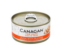 Canagan Grain Free Tuna with Prawns Cat Food Mini Tin - Size: 75g