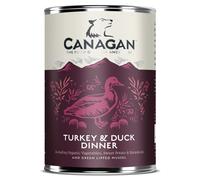 Canagan Turkey & Duck Dinner Grain Free Tinned Dog Food - Size: 400g