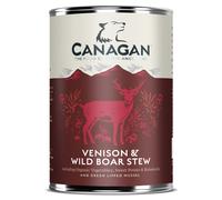 Canagan Venison & Wild Boar Stew Grain Free Tinned Dog Food - Size: 400g
