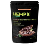 Canah Hemp Up Organic Protein Shake Powder - Muscle gain & Boost up Immune System, Gluten Free, Energy Booster, Healthy Hemp Powder (Cacao)