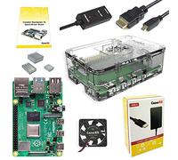 CanaKit Kit - Single Board Computer, 4GB RAM, 4x ARM Cortex-A53 CPU @ 1.5GHz, Bluetooth, Linux OS