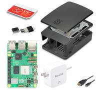 CanaKit Raspberry Pi 5 Essentials Starter Kit with Official Black Case (8GB RAM)