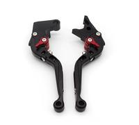 CANAKMUMBB Clutch Lever Motorcycle CNC Folding Extendable Brake Clutch Levers Handles LEVERS for Keeway for RKF 125 2018 2019 2020 Brake Handle Lever(Black N RED Adjuter)
