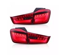 CANAKMUMBB Rear Light Assemblies For ASX Out Lanr Sports 2012-2018 Running Lights Turn Signal Car Accessories Smoked Tail Lights Stop Brake Light(Red S2)