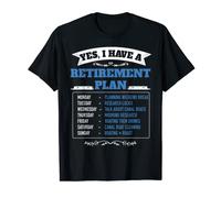 Canal Boat Idea For Women & UK Narrowboat Retirement Plan T-Shirt