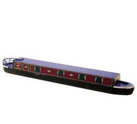 Canal Holiday Cruiser Narrow boat Balsa Model kit Black Prince Holidays BLA56 by Craftline Models