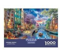 Canal TownFormidable 1000-Piece Jigsaw Puzzles for Adults An Odyssey of Impossible, Hard, And Difficult Challenging Puzzle Educational Games - The Ultimate Gift for Dedicated Adult And Teen Puzzlers