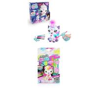 Canal Toys - Airbrush Plush Bundle - Light Up Cosmic Unicorn Plush + Refill Kit with 10 Markers & Stencils - Personalize, Decorate & Create Magical Designs - Ideal Creative Gift for Kids Aged 6+
