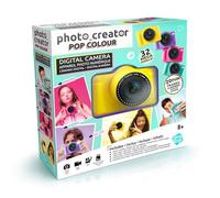 Canal Toys - Camera, CLK 040, Yellow | Colour Digital Camera - 8GB - USB C - Selfie and Video Camera with Filters - Gift Idea for Children Girls and Boys